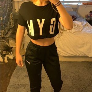 crop top forever 21 t-shirt